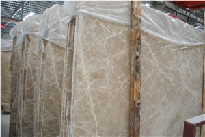Light Emperador Marble Slabs Good Quality for Interior Floor Covering