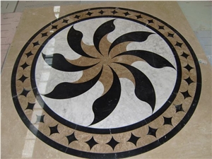 Mosaic Medallion for Floor, Bathroom