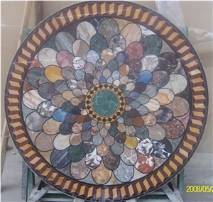 Mosaic Medallion for Flooring, Bathroom