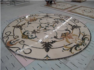 Mosaic Medallion for Flooring, Paver, Bathroom