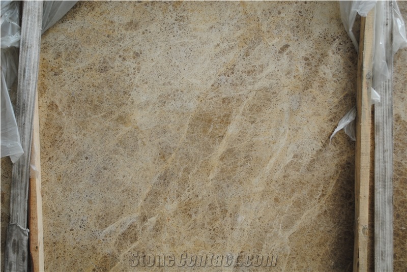 Natural Light Emperador Marble Slabs for Interior Skirting Decoration / Floor Tiles