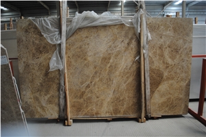 Spain Gold Light Emperador Marble Slabs / Floor Covering Tiles / Wall Covering Tiles, Spain Brown Marble