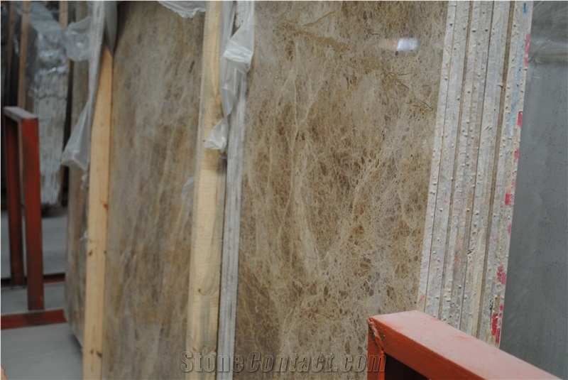 Spain Gold Light Emperador Marble Slabs / Floor Covering Tiles / Wall Covering Tiles, Spain Brown Marble