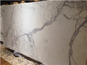 Staturaio White Marble Tile Slab,1.7cm,1.8cm,2cm, Ariston White Marble