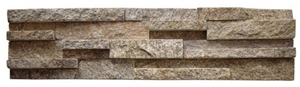 Tiger Skin Yellow Granite Ledge Stone Veneers/ Cultured Stone / Interior Wall Cladding