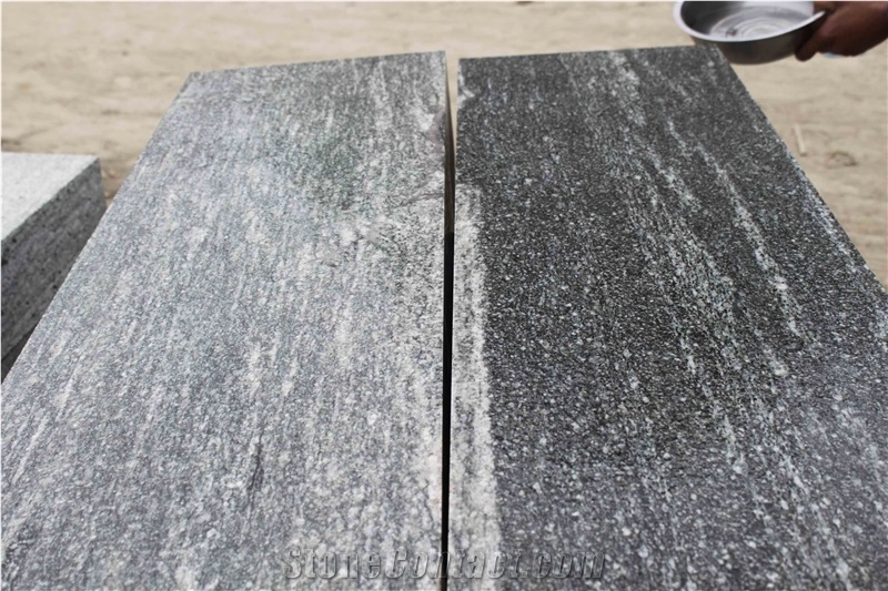 Landscape Granite Slabs, Black River Granite