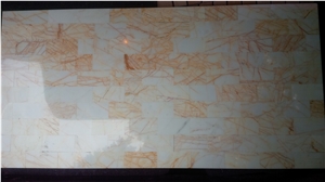 Golden Spider Marble Tile 60x30cm, Greece Yellow Marble Slabs