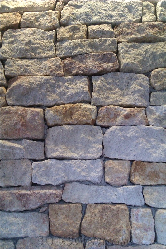 Silver Mediterranean Stone, Brown Sandstone Building & Walling, Masonry Stone, Veneer Stone
