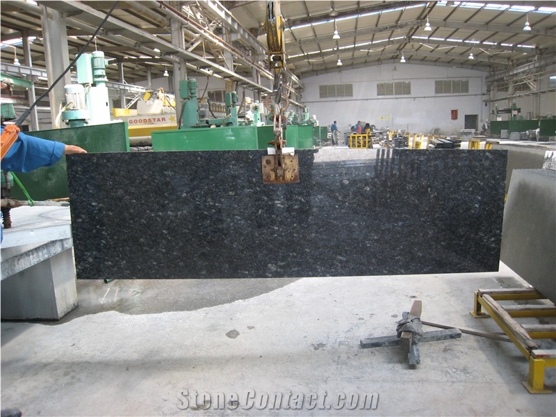 China Violet Blue Granite Slab & Tile