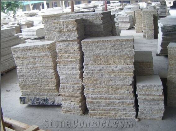 Chinese yellow granite G682 curbstone