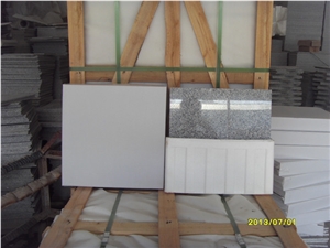 Hubei G603 bianco crystal granite thin tile