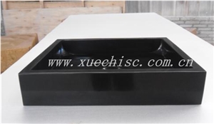 China Absolute Black Granite Sinks