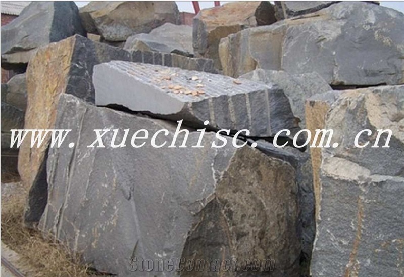 China Shanxi Black Granite Blocks for Sale