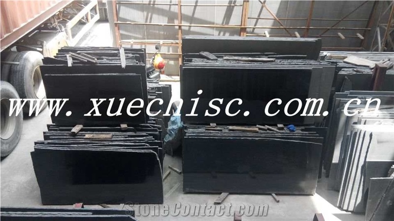 China Shanxi Black Granite Small Slab