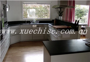 China Whosale Precut Black Granite Kitchen Countertop
