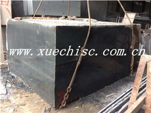Shanxi Black Granite Blocks for Sale in China