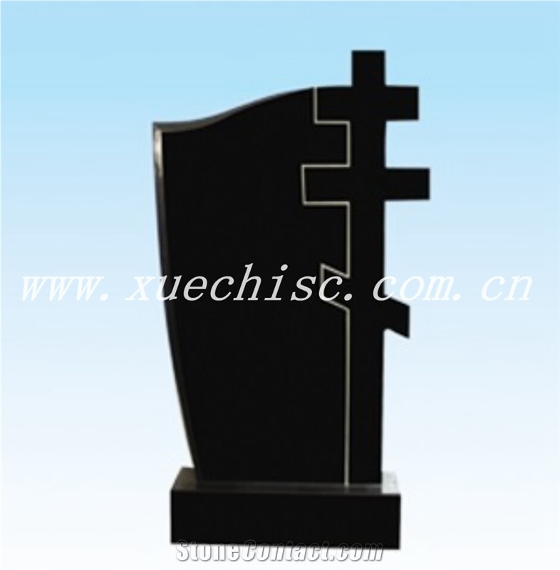 Shanxi Black Granite Tombstones,Black granite tombstone