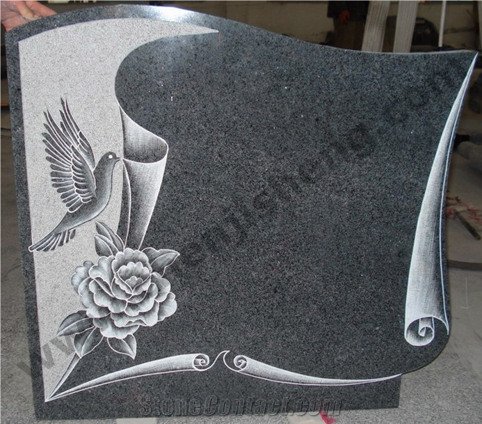 Customized Monuments Granite Headstones Western Style Monuments