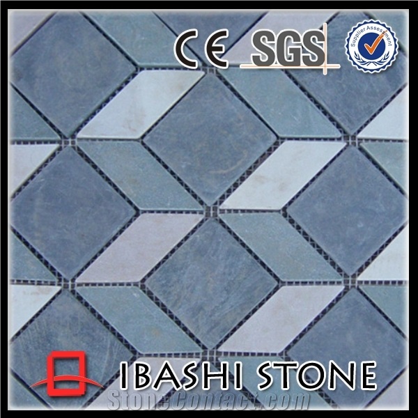 Blue Marble Mosaic Tile