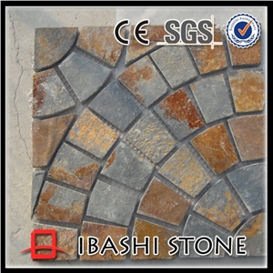 China Rusty Slate Mosaic Tile