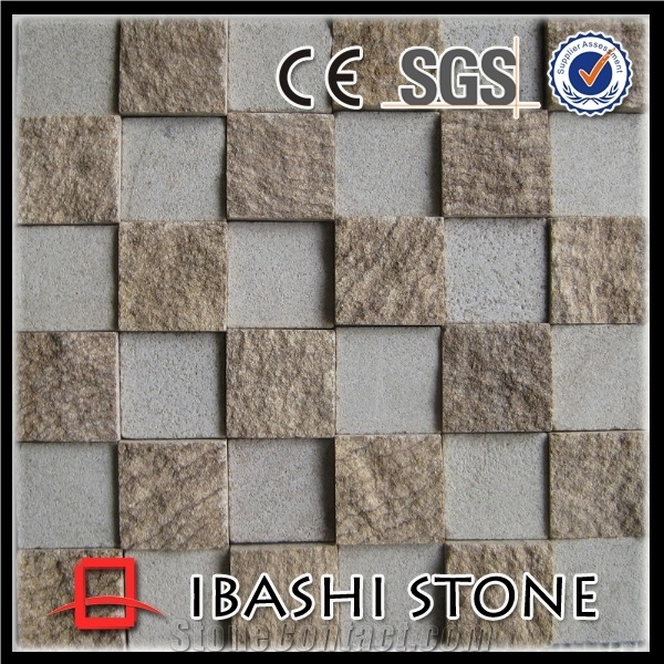 Square Granite Brick Mosaic Tile for Sale