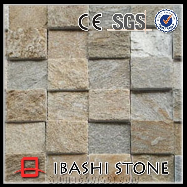 Square Granite Brick Mosaic Tile for Sale