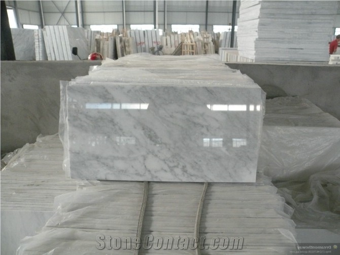 Oriental White Marble Polished Slabs