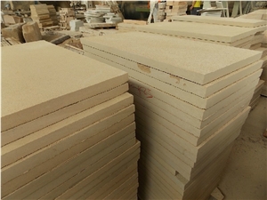 Beige Sandstone Slabs, Chinese Sandstone Tiles, Beige Wall Covering and Floor Paver