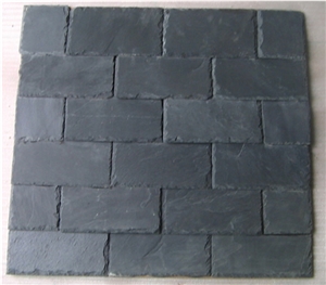 Black Slate Stone Roofing Tiles,China Slate Roof Covering Tiles