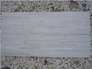 China Snow White Quartzite Cultured Stone Wall Tile, Ledge Stone Wall Veneers,Quartzite Drain Board Wall Cladding