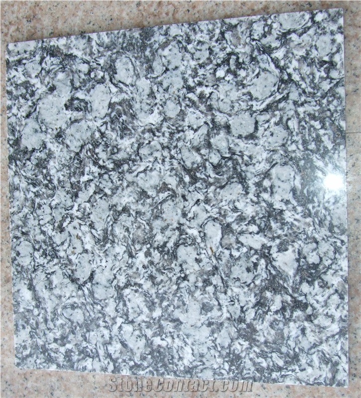 China Wave White Granite Tiles & Slabs, White Wave Granite Block