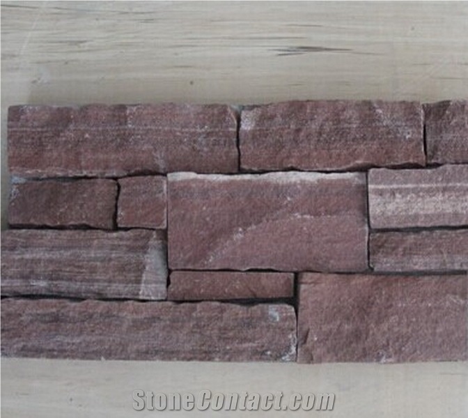 Cultural Stone Wall Tile, Slate & Cement Cultured Wall Cladding, Stacked Stone Wall Veneer