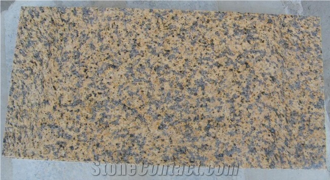 G628 Tiger Skin Yellow Flooring,Walling Chinese Yellow/Brown Granite Tiles & Slabs