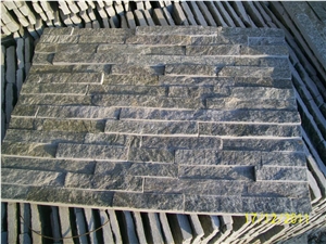 Green Quartzite Cultured Stone Veneer, Ledgestone Wall Panel, China Green Quartzite Cultured Stone