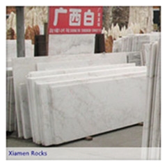 Guangxi White Marble Slabs& Tiles, China White Marble
