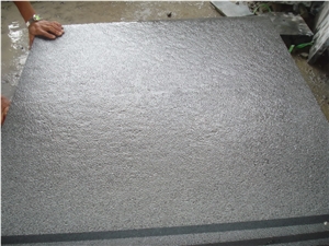 Manufacture Cheap Granite Chinese Natural Basalt Zhangpu Black Granite Slabs & Tiles, China Black Granite
