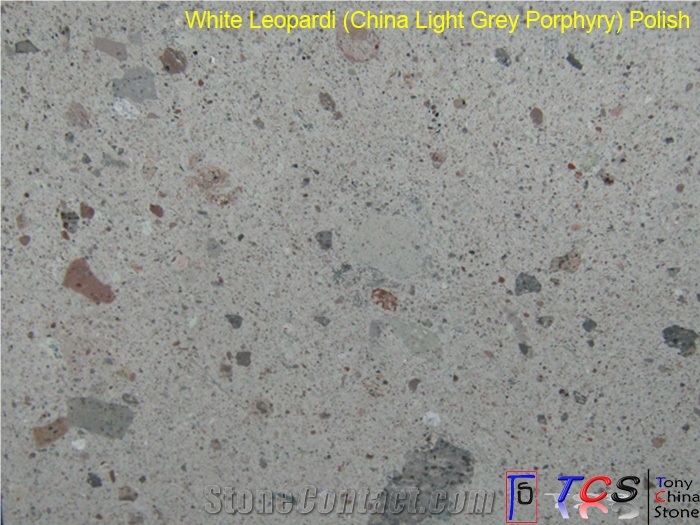 China Light Grey Porphyry Granite Slabs & Tiles
