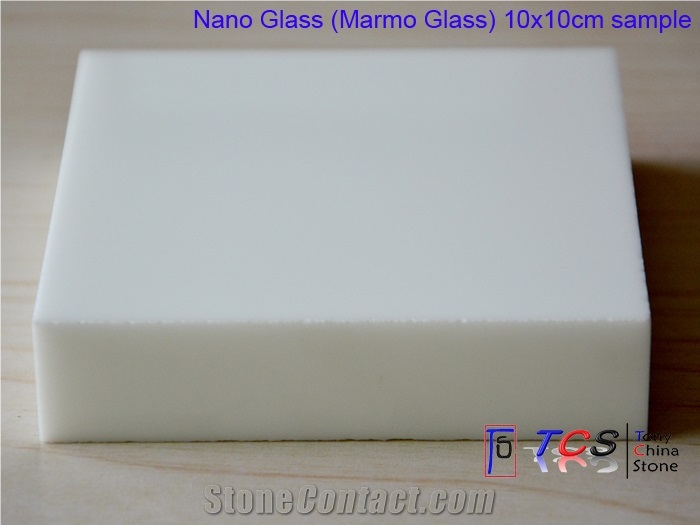 Marmo Glass Slab, Nano Glass/Crystallized Stone Slab