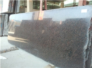 China Local Granite Cafe Imperial Tile & Slab, Polished Short Slab 240cm X 60cm X 1.8cm