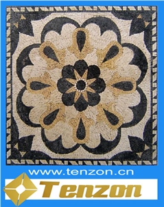 Floor Square Medallion Mosaic