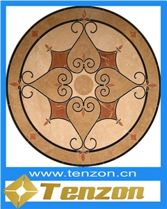 Made In China Waterjet Medallions Mosaic