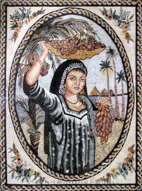 Popular in United Arab Emirates Mosaic Art, Storm Black Marble Mosaic