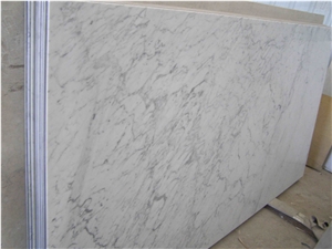 Carrara White Aluminium Honeycomb Backed Marble Panel