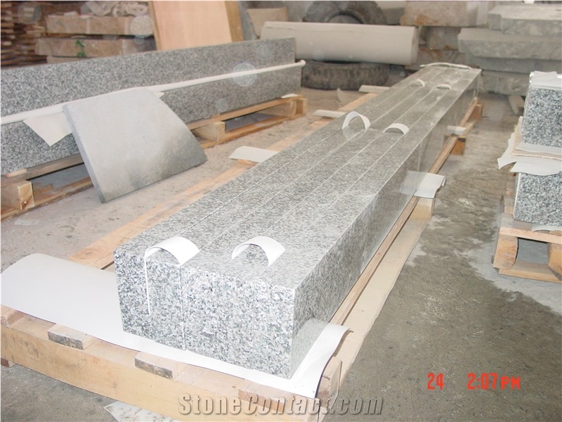 Machine Cut Kerbstone, Granite Kerbstone, Shape Customized Granite Side Road Stone
