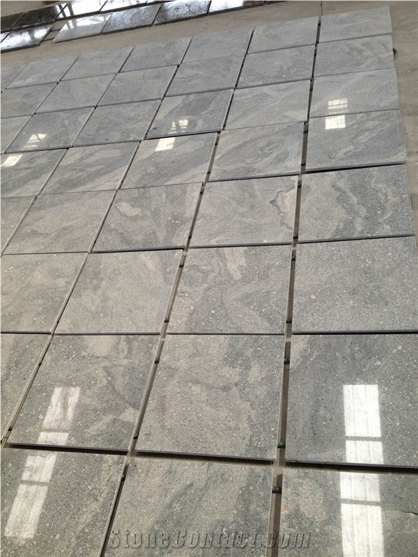 Beautiful Polished Fantasy Grey Granite Cut-To-Size Tile, Supply Chinese Grey Granite