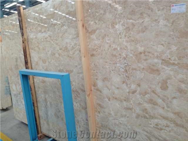 Borneo Beige Marble Polished Slabs & Tiles,Beige Marble Floor Tiles