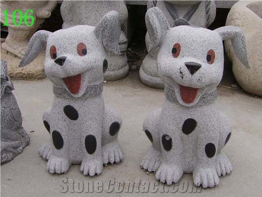 Lovely Natural Stone Animal Sculptures