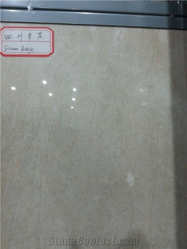 Sichuan Beige Marble, Supply China Beige Marble Slab & Tile