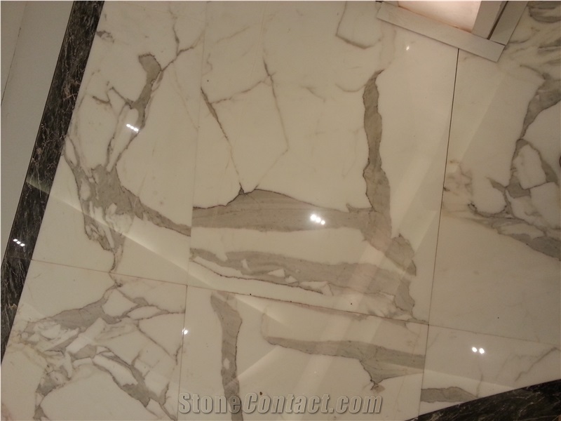 Statuario Carrara White Marble Slabs & Tiles, Italy White Marble