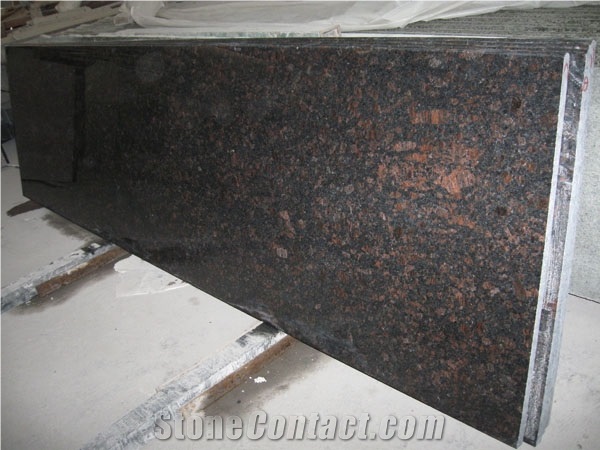 Tan Brown Island Top, Indian Brown Granite Countertop, Supply Different Kinds Of Granite Countertop